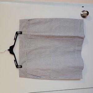 Chadwicks of Boston Skirt with Pockets Size 18 Navy & White Pre-owned